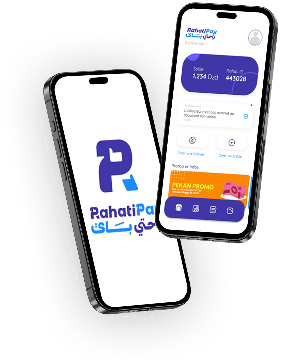 Présentation d'application RahatiPay.